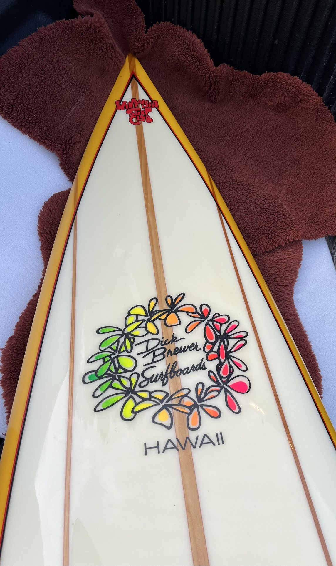 9'6 Dick Brewer Surfboard