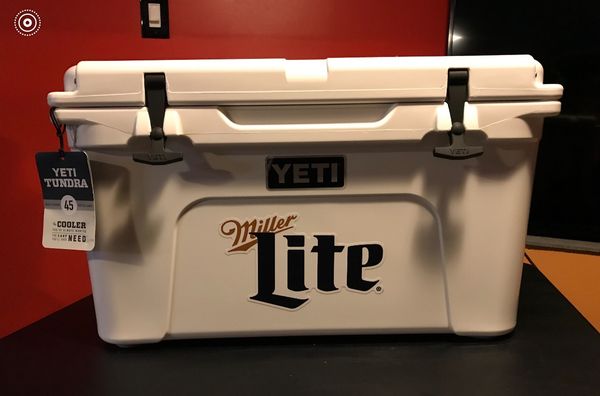 miller lite yeti koozie