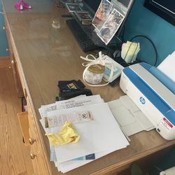 Very Large Beautiful Wood Desk