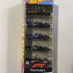 Hot Wheels Formula 1 Five Pack