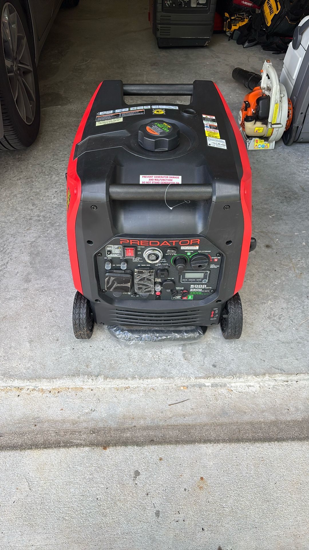 5000 Watt Predator Generator