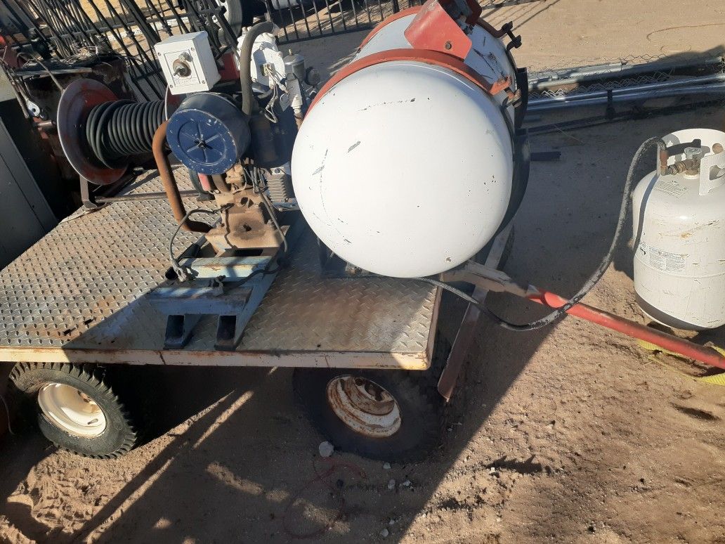 Mobil Sandblasting Equipment & Trailer/cart