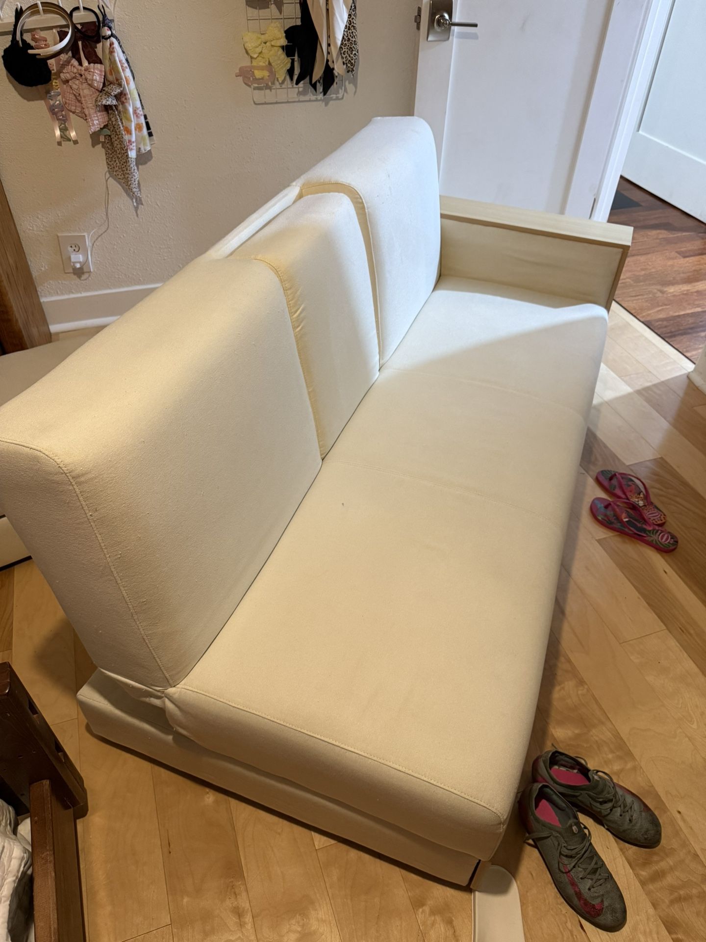 Couch with foot rest