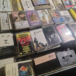 Various Cassette Tapes Whole Box 