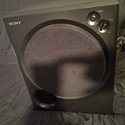 Sony Sony SA-WM200 powered subwoofer 90s - Black