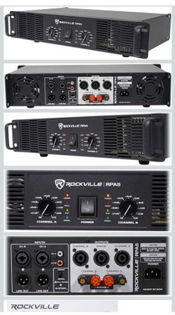 .MUSYSIC Professional Power Amplifier 4500W