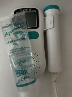 Ziqing Fetal Doppler with Ultrasound Gel