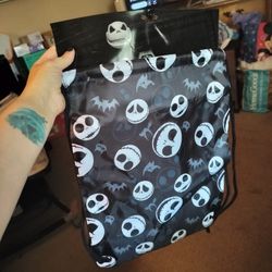 Nightmare Before Xmas Drawstring Bag 