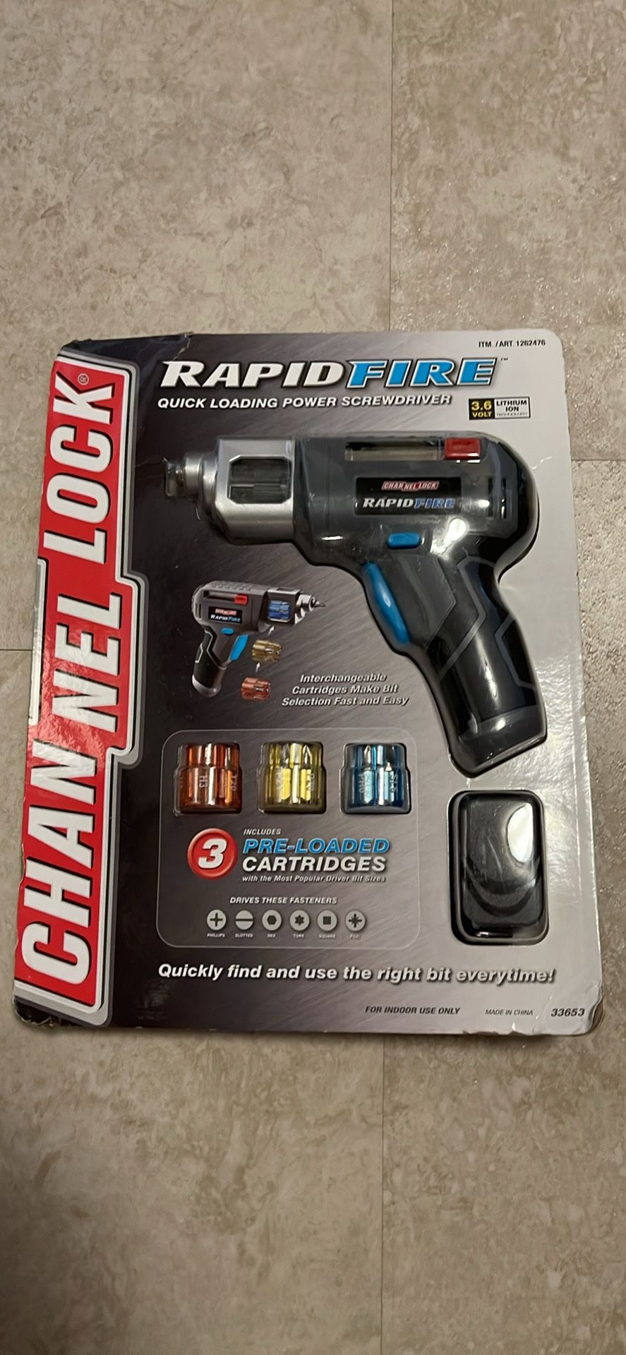 Channel Lock Rapid Fire Screwdriver