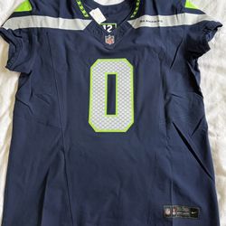Seattle Seahawks Nike Vapor F.U.S.E. Elite Custom Jersey LAWRENCE #0 Size 48 