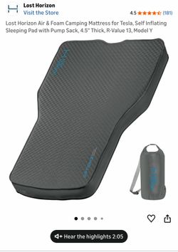 Lost Horizon Air Mattress Model Y or similar vehicle memory foam air mattress