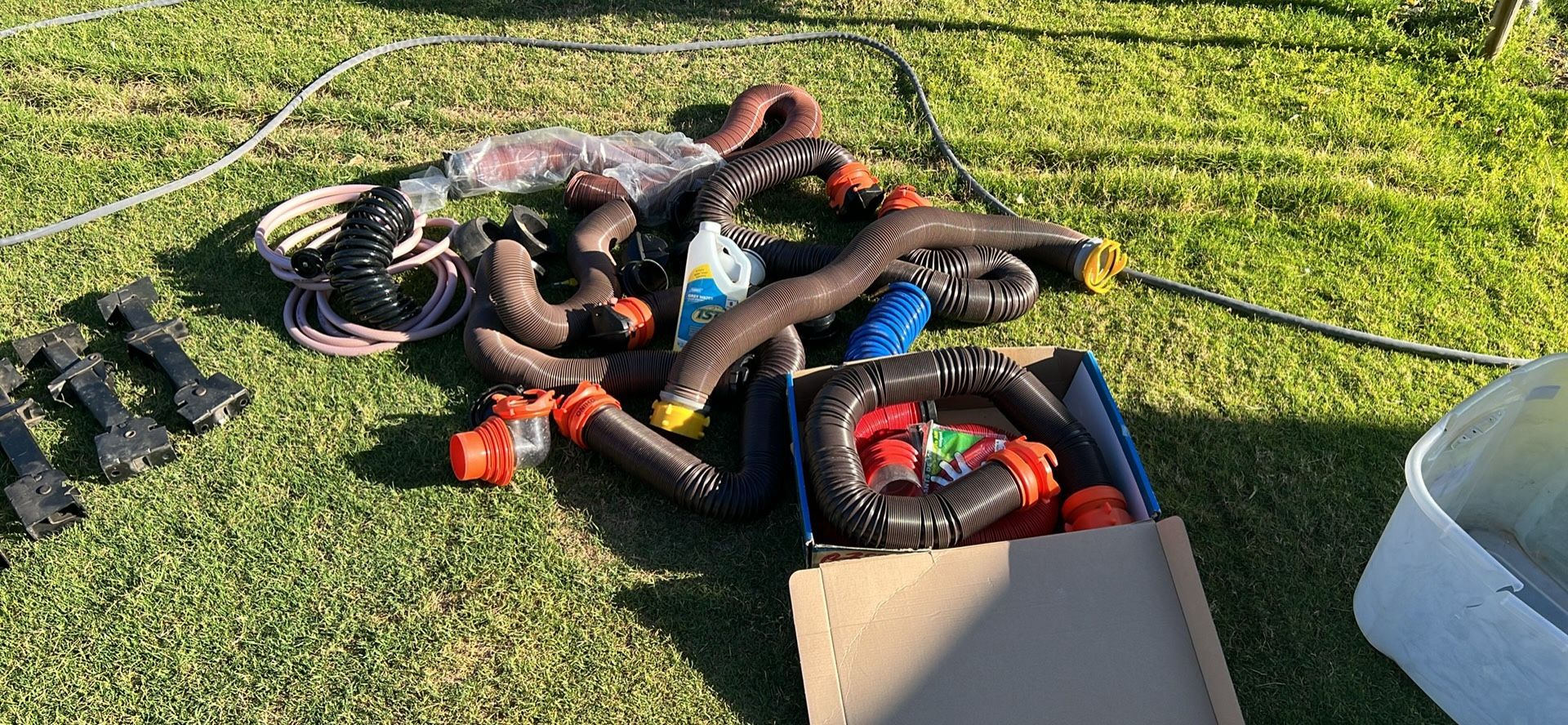 RV, SEWER , Hose, New, and Used make an offer for all 
