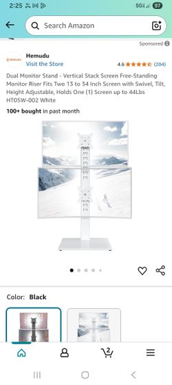 Dual Tv/computer Monitor Stand