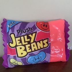 Jelly Beans Plush Cushion Pillow Fake Candy Lollies Food 12” Inch Soft Toy 