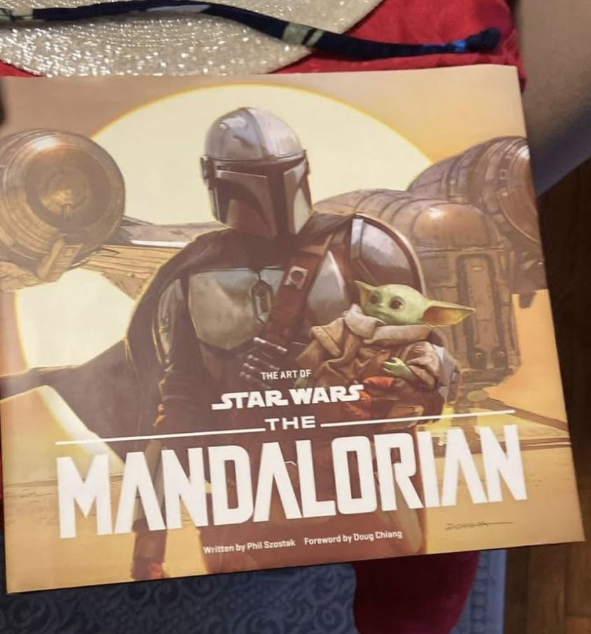 The Art Of Star Wars MANDALORIAN Book Talking Baby Yoda With Pj’s