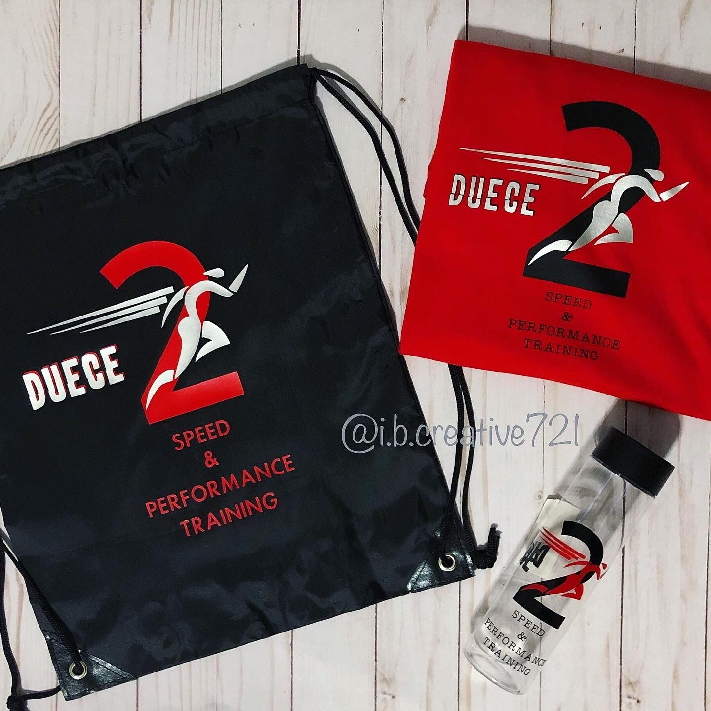 Personalized backpacks, water bottles, shirts and more!