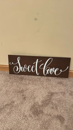 Sweet Love sign