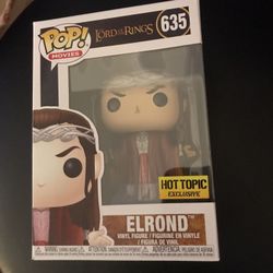 Funko pop exclusive lord of the rings lotr Elrond