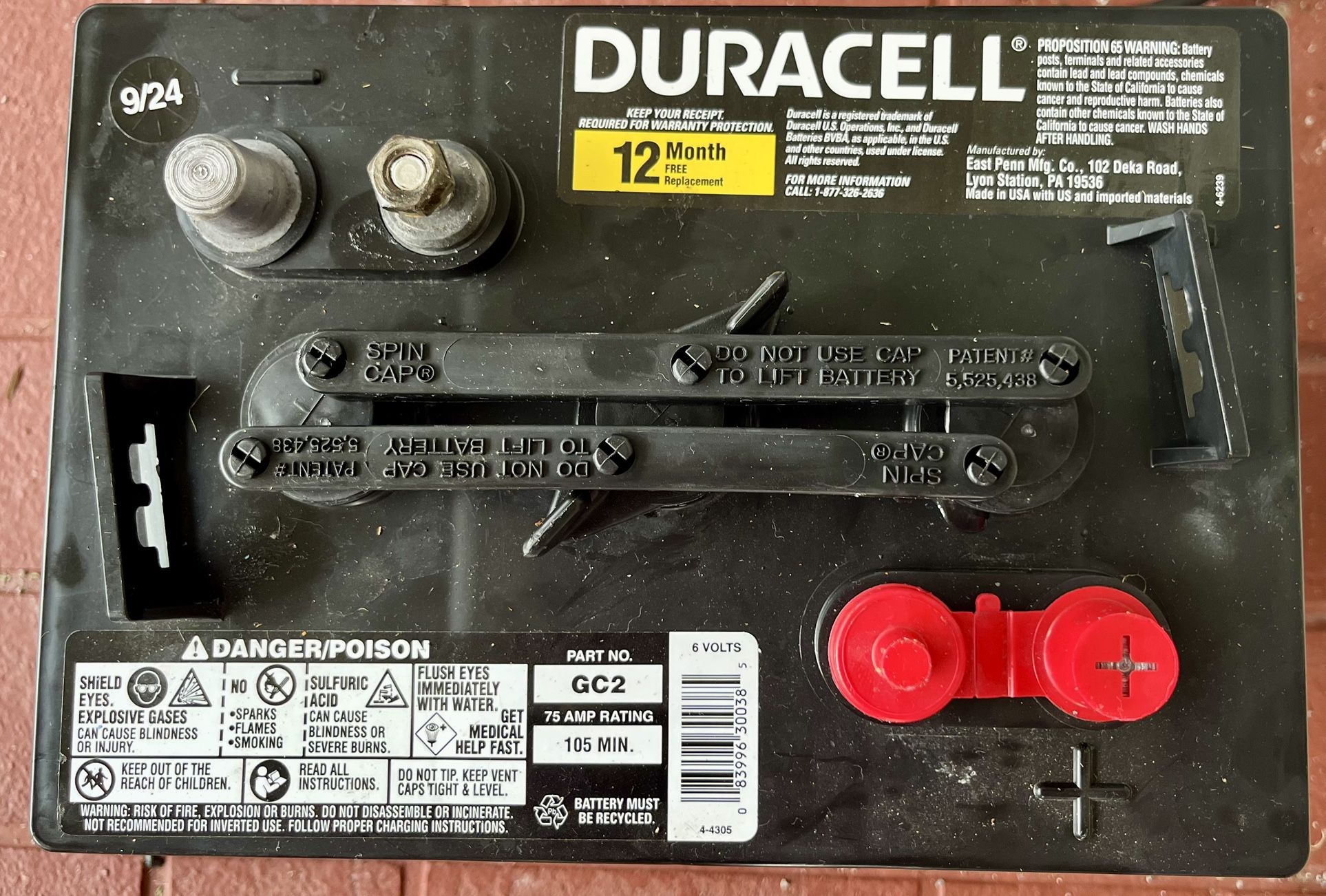 Battery - Golf Cart