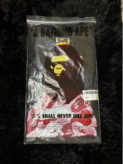Black with pink camo XL