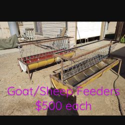 Goat And Sheep Feeders 