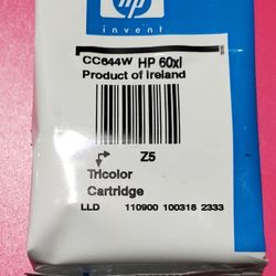 Brand New HP 60xl (CC644W) Tri-color Ink Cartridge 