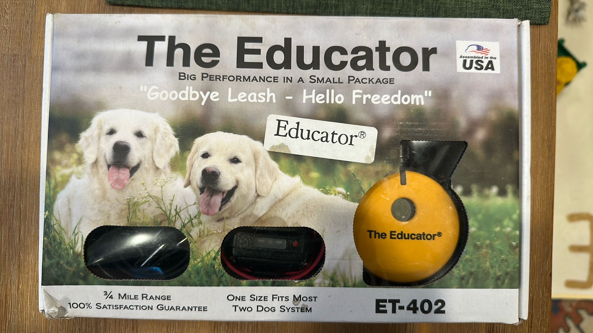 The Educator - 2 Dog Collar System- USA
