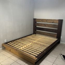 Wood Bed Frame 