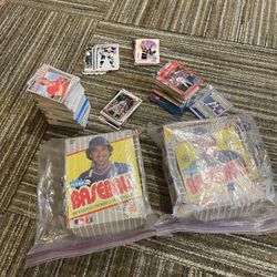 Lot Of Old Sports Cards