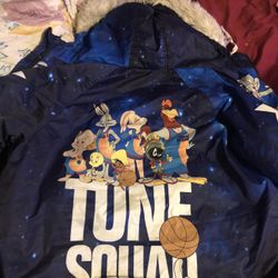 Looney Tune Men Fur Puffa Jacket 