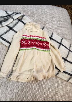 Suéter  Navideño Para Niño Talla 5/6 $15