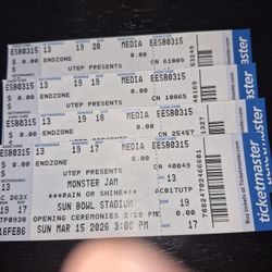 Monster Jam Tickets