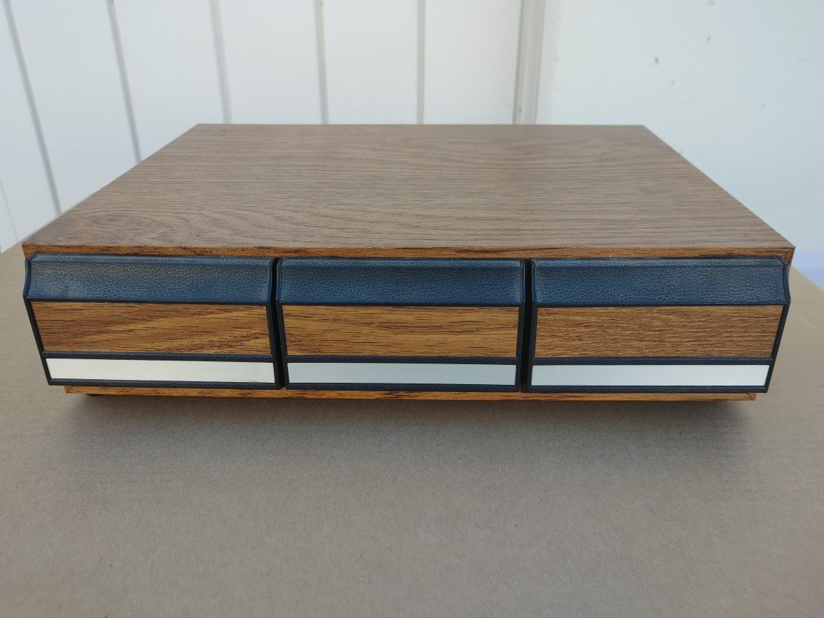Cassette Tape Storage Cabinet - Takes 36 Cassettes (3 X 12)