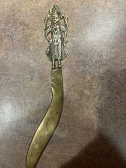 Vintage Brass Letter Opener
