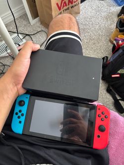 Nintendo Switch with animal Crossing