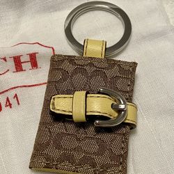 Coach Keychain 