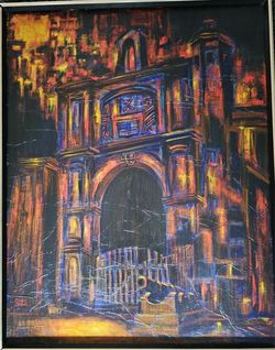 George Crionas Original Acrylic On Board