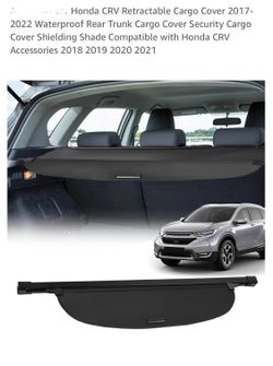 2017-2022 HONDA CR-V Retractable Cargo Cover