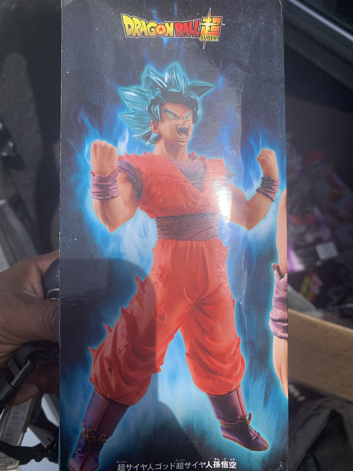 Super Saiyan Blue Goku Statue