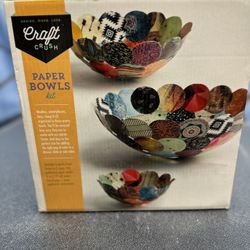 Paper Bowls Craft