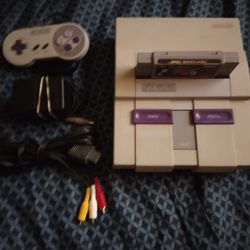 Super Nintendo Original Authentic No Offers No Trades 75th Ave Indian School Good Shape Works Good