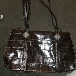 BRIGHTON Sienna EMBOSSED LEATHER Shoulder Hand Bag
C