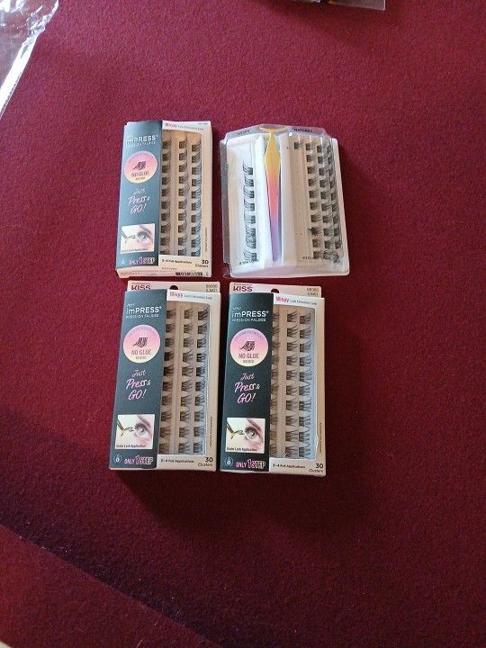 Impress 1 Step Press On Eyelashes 