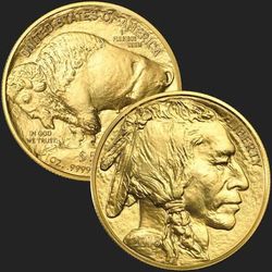 one-ounce gold buffaloes
