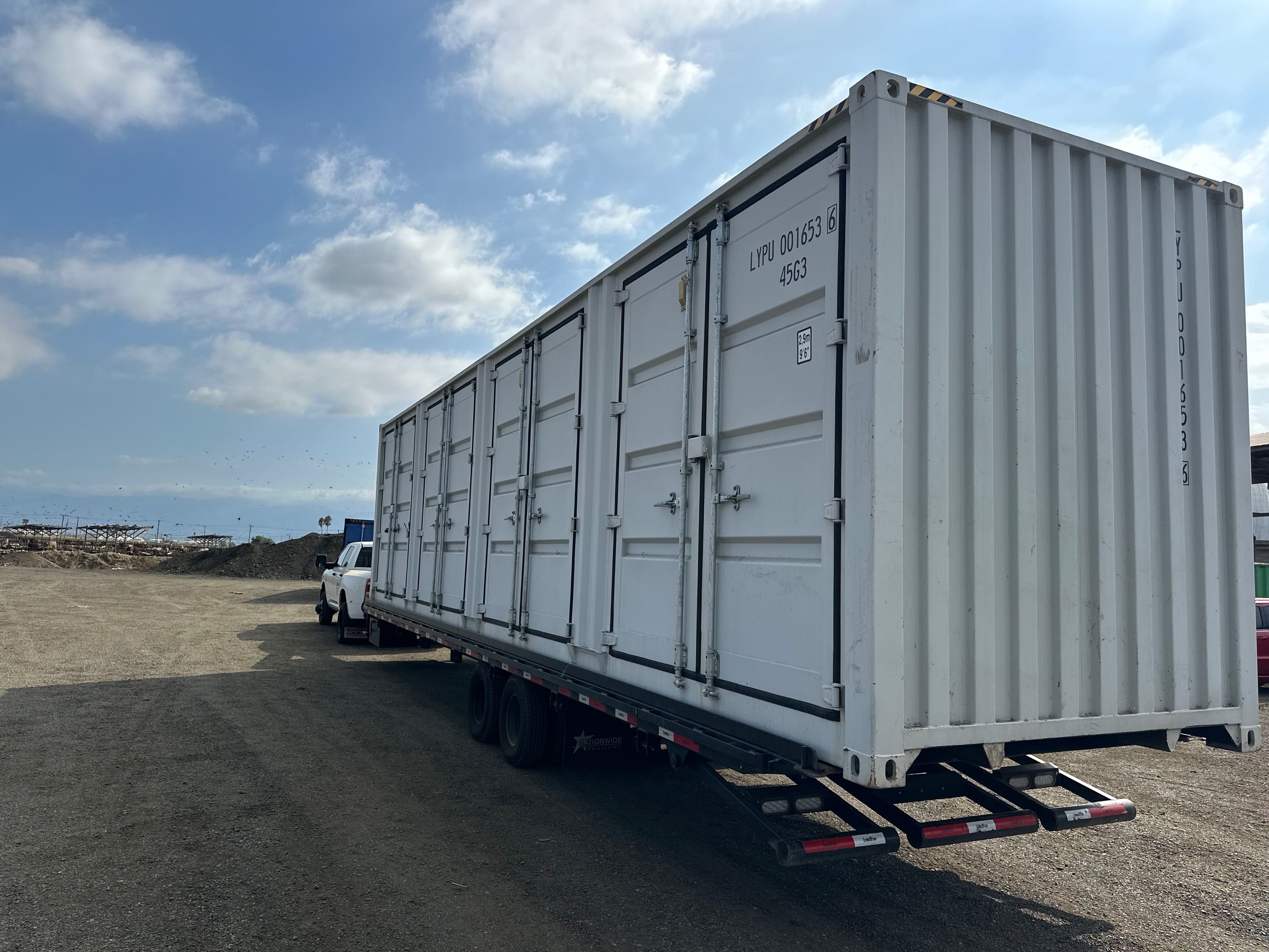 40 FOOT HC USED MULTI DOOR CARGO SHIPPING CONTAINER 