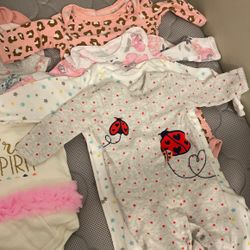 0-3 And 3 Month Baby Girl Clothes Combination 