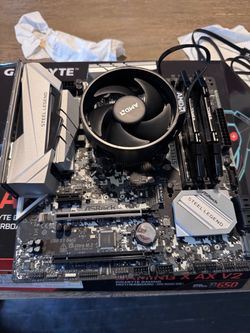 Ryzen 5 5500 with Motherboard and Ram Stick
