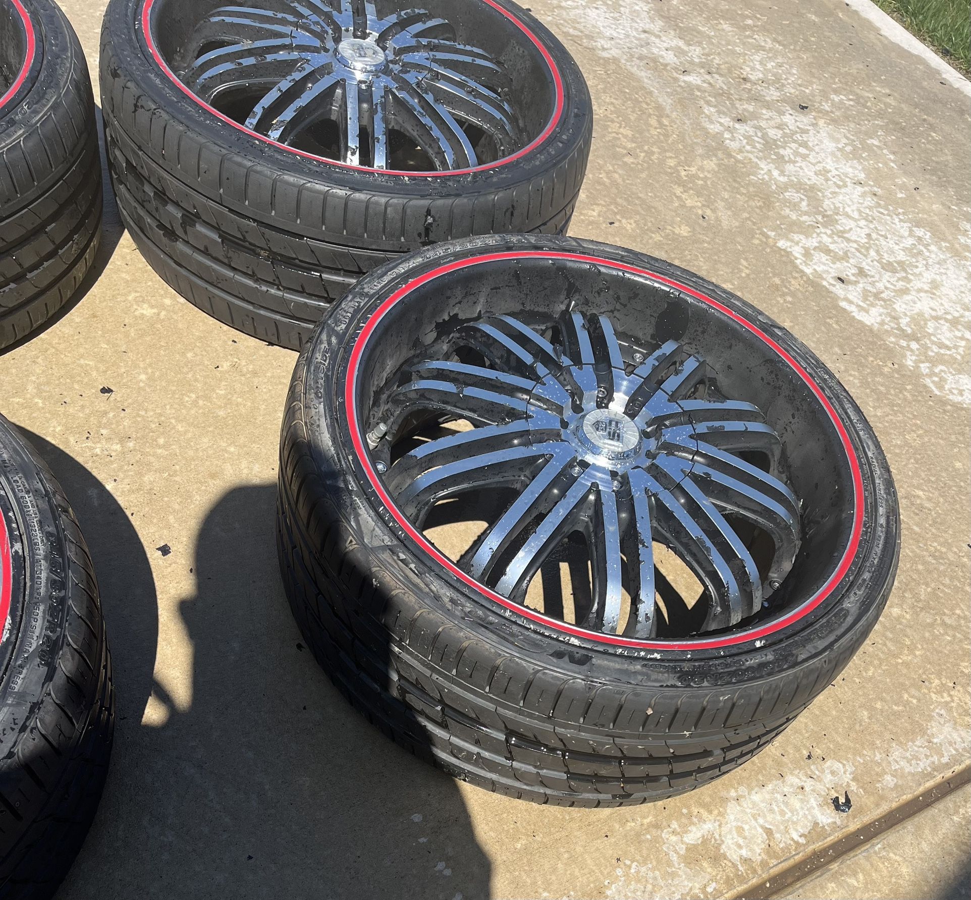 20” TIS Wheels & Tires