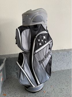 Like New Lady Edge by Tour Edge Women’s Golf Cart Bag with Rain Cover
