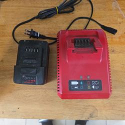 Snap on Battery and charger 